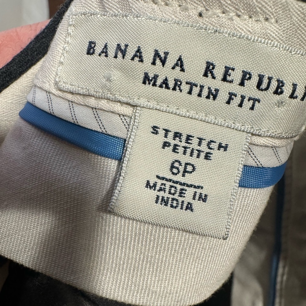 Banana Republic Petite Charcoal Dress Pants - Picture 3 of 3
